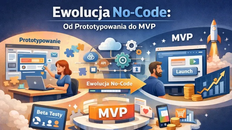 Ewolucja No-Code: Od Prototypowania do MVP