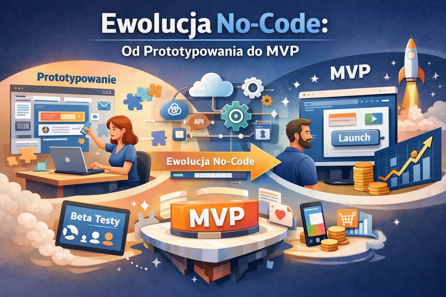 Ewolucja No-Code: Od Prototypowania do MVP