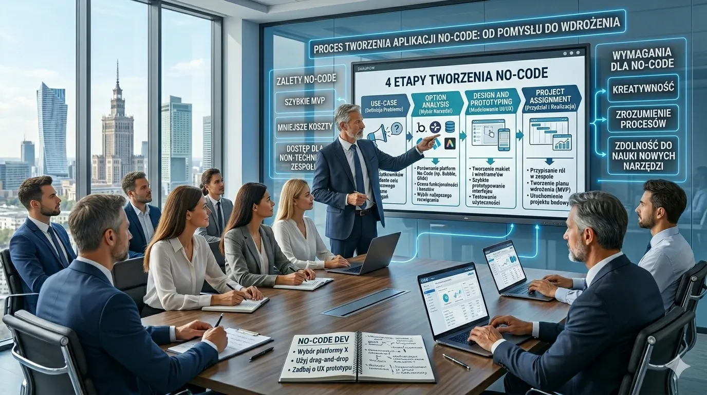 Proces Tworzenia Aplikacji No-Code