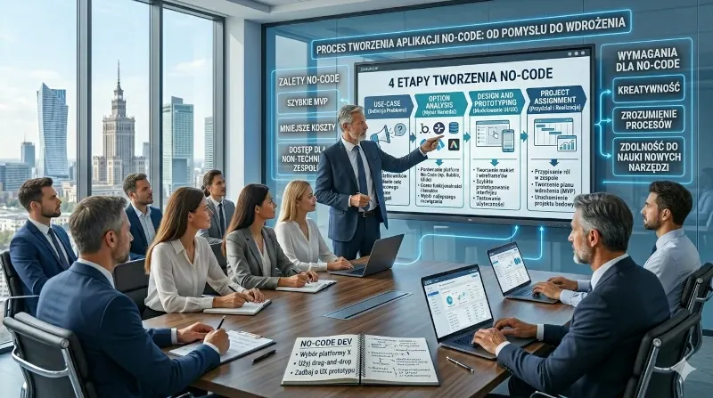 Proces Tworzenia Aplikacji No-Code