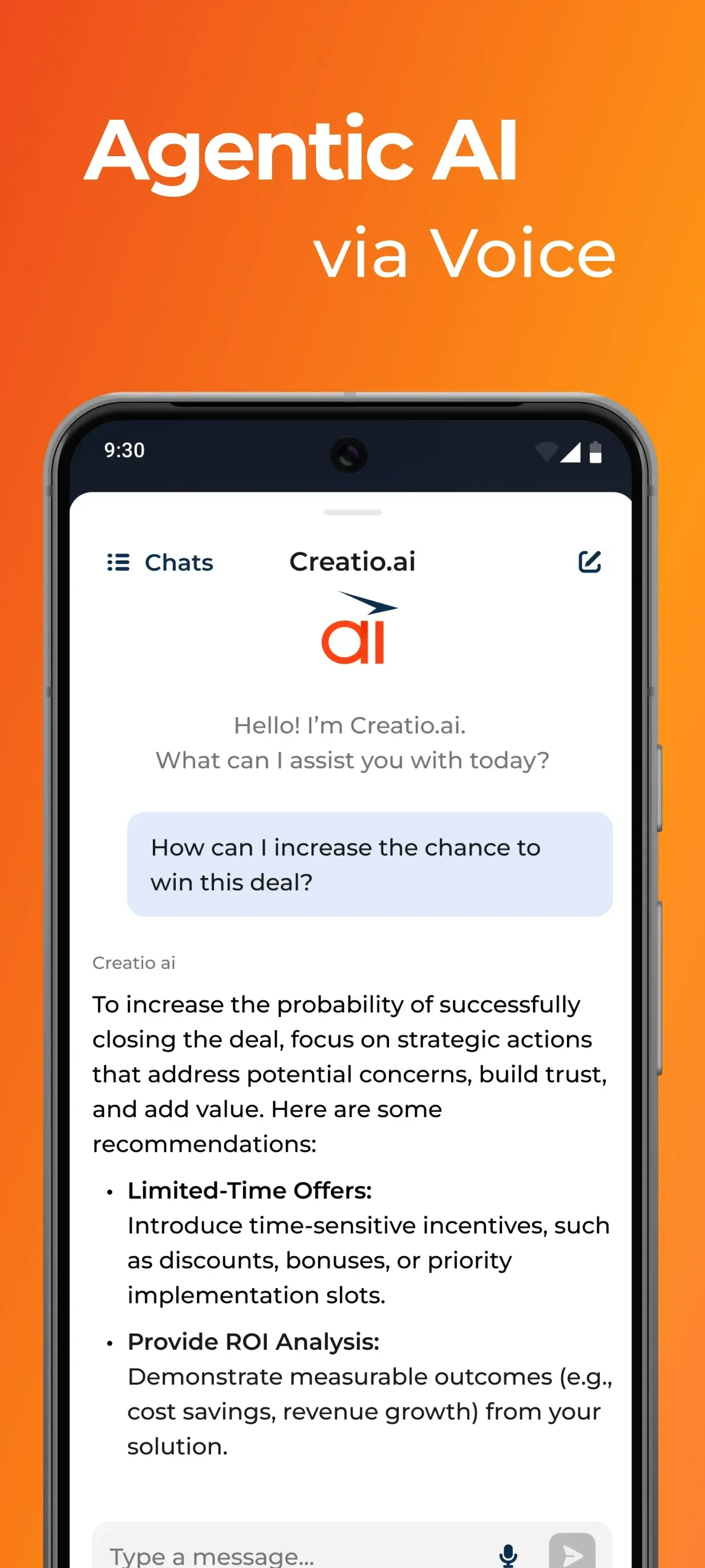 Creatio Agentic AI