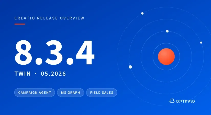 Creatio 8.3.4: agent kampanii marketingowych i Microsoft Graph zamiast EWS